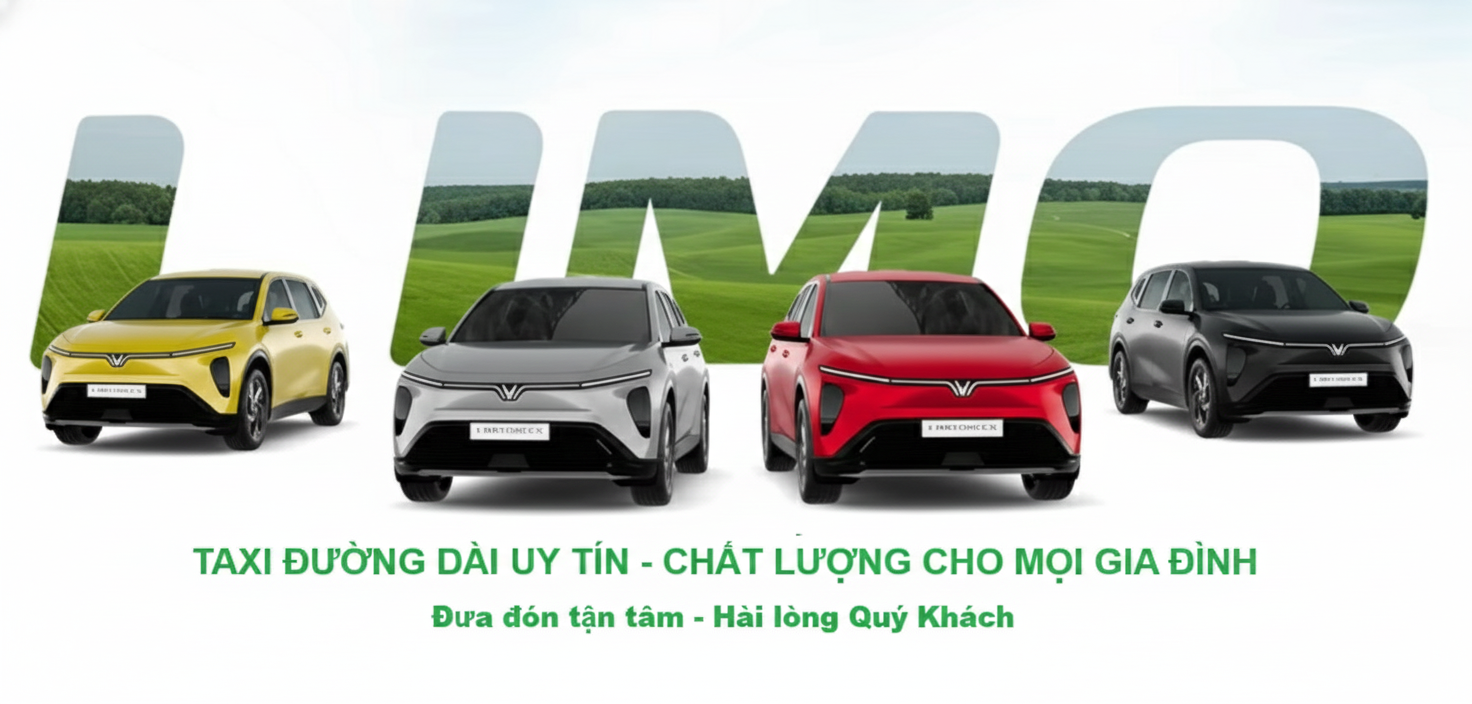 Banner taxi đường dài chất lượng